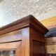 Antique walnut library - 19th century