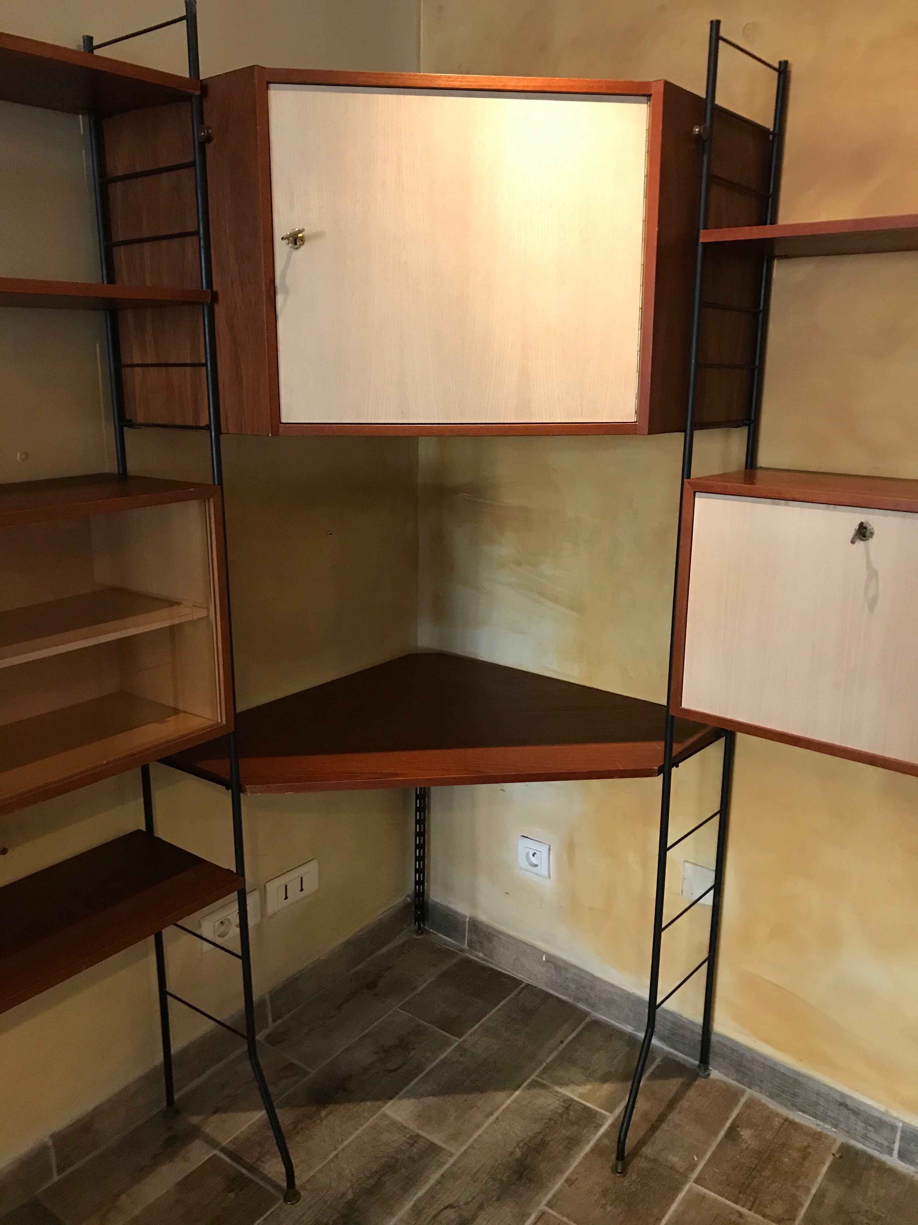 1950s modular shelf