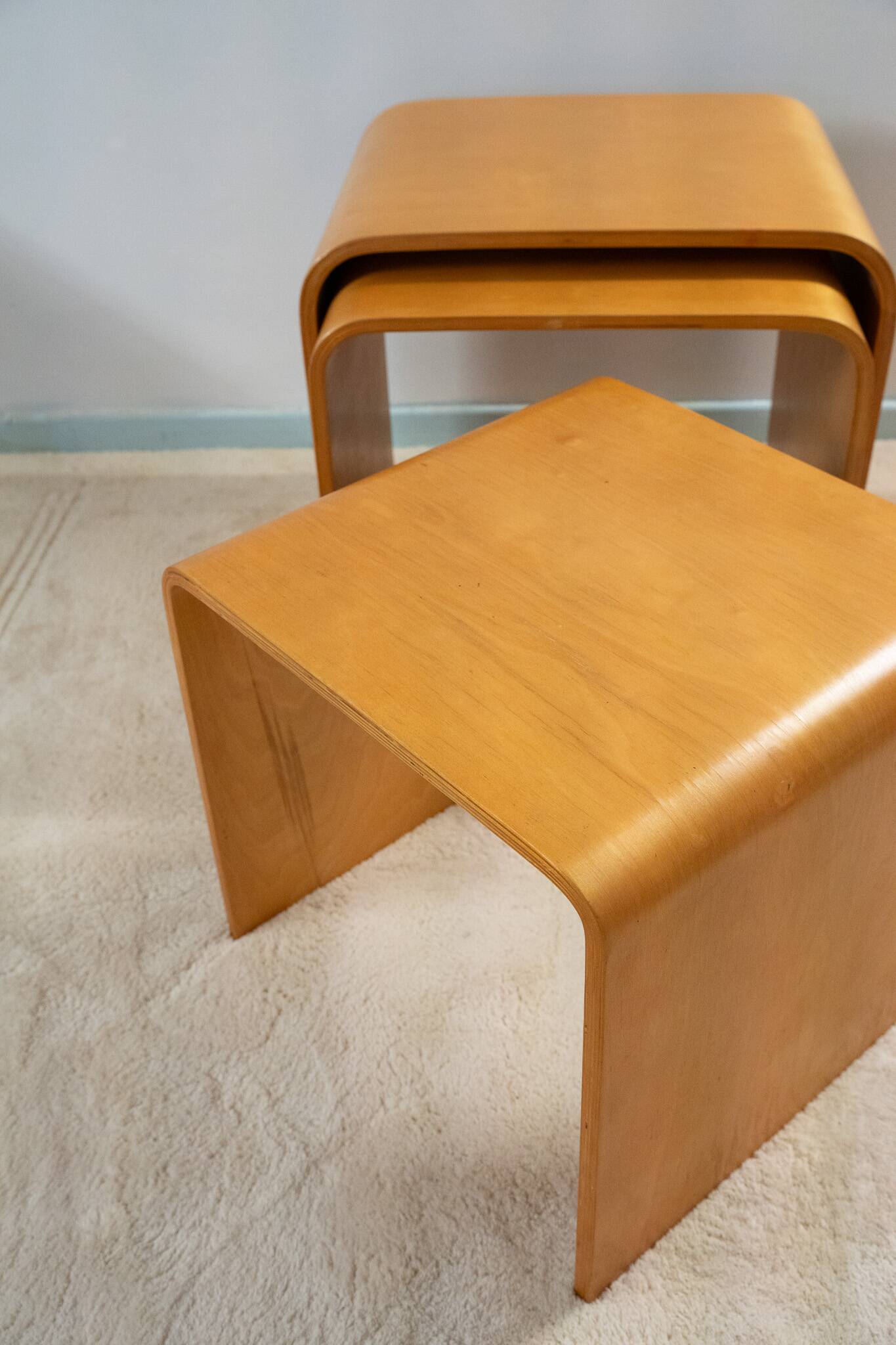 Vintage nesting tables