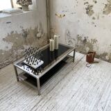 70s Belgo Chrome coffee table