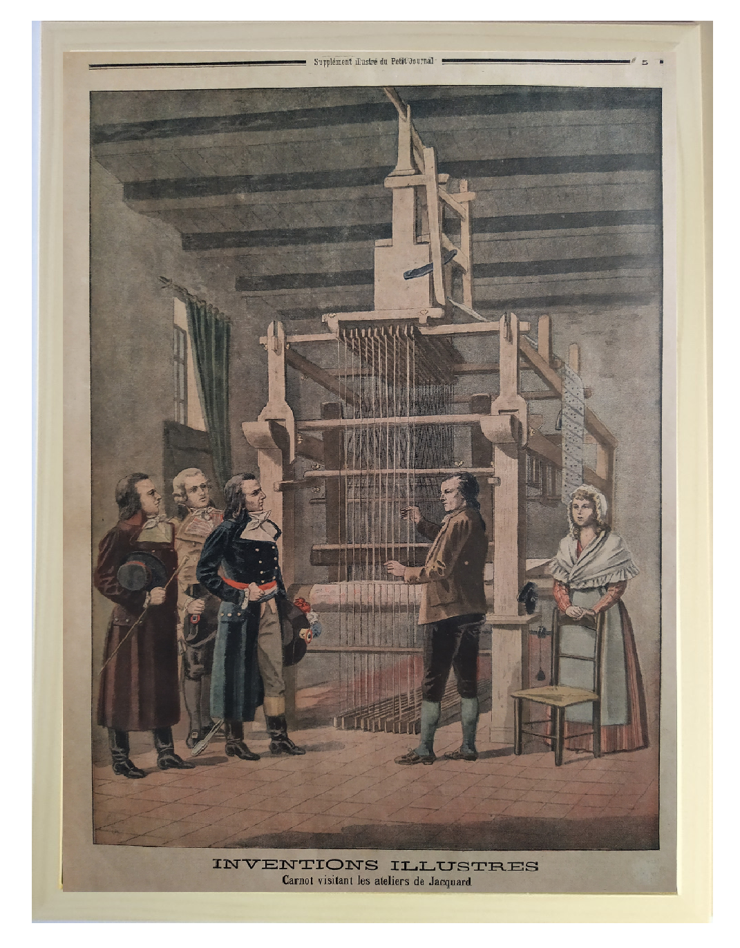 Jacquard's workshops in 1907