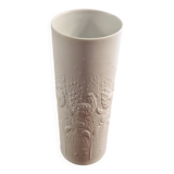 Beautiful white porcelain vase by Bjørn Wiinblad from the 60s