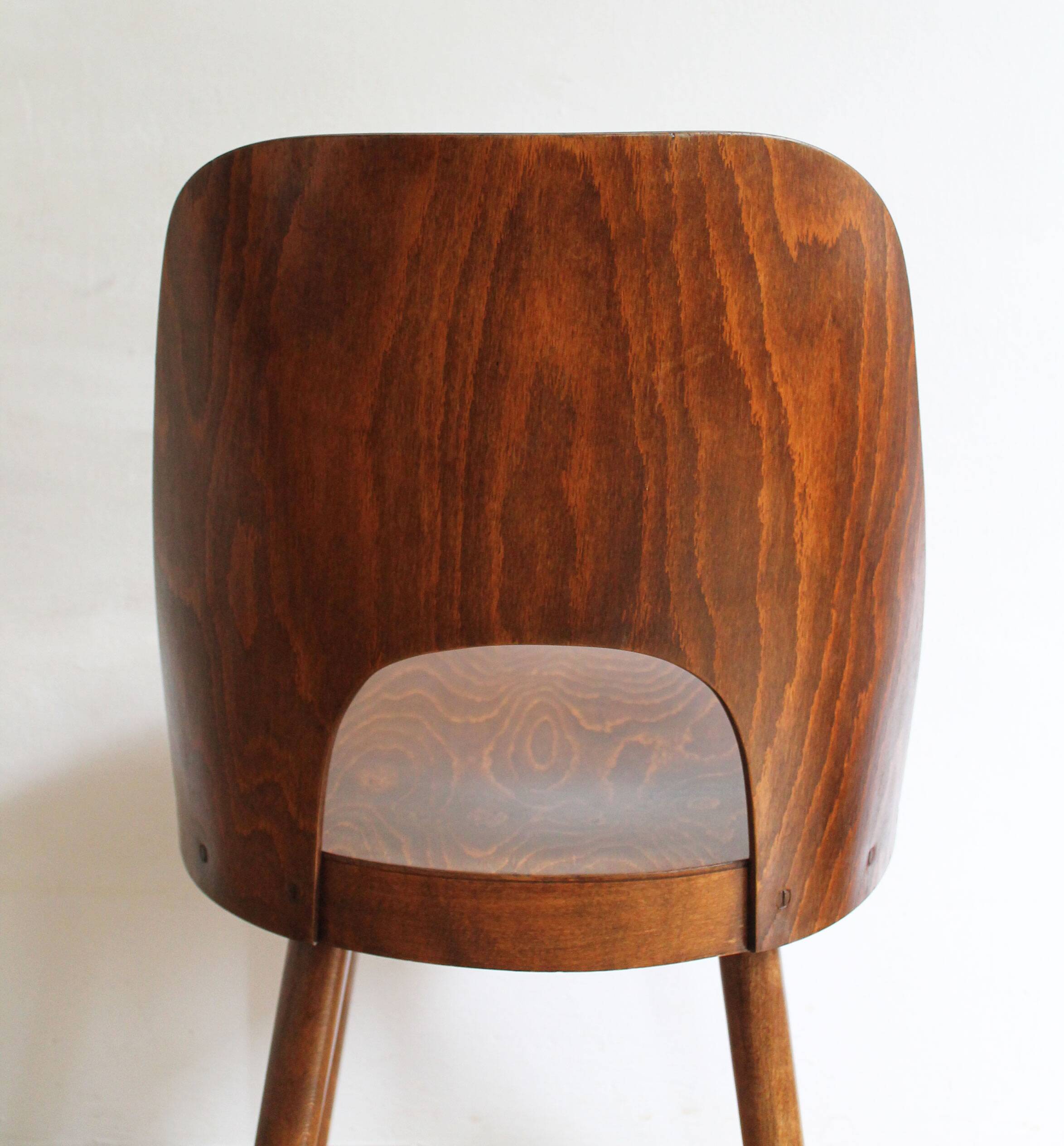 Mid Century Dining Chair No.515 by Oswald Haerdtl for TON Company