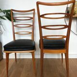 Pair of wooden chairs
