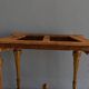 Console time XIX wood and stucco gilded Louis XVI style