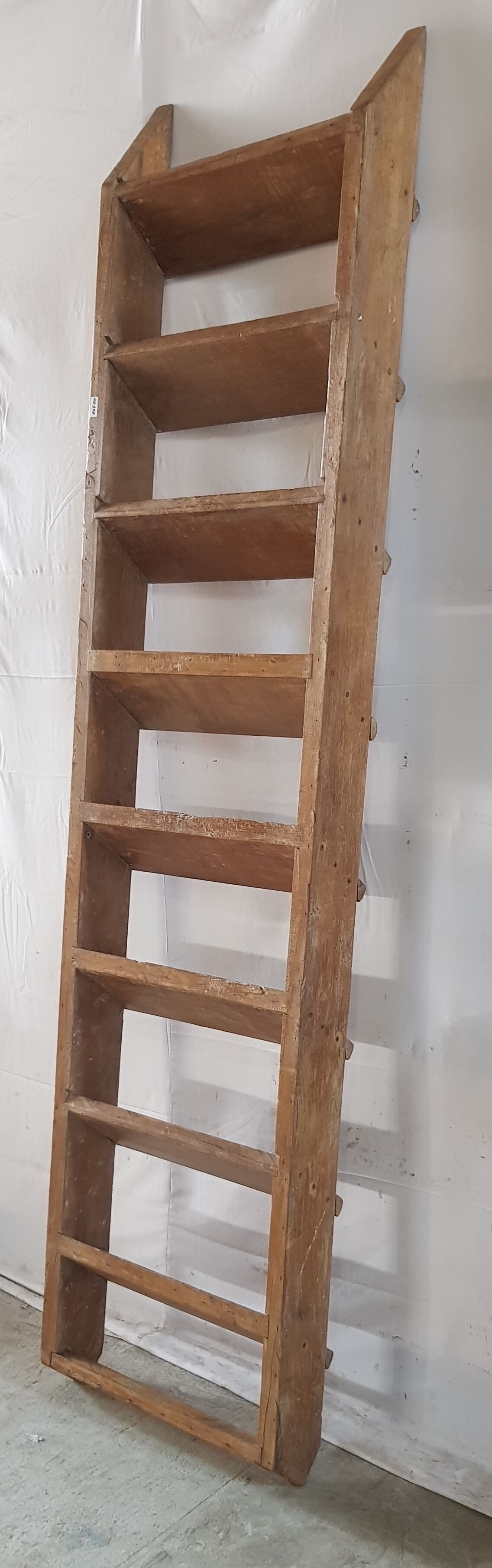 Old staircase in teak