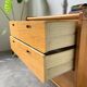1980s pine chest of drawers