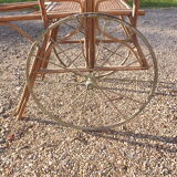 Child cart in bamboo and osier 1900