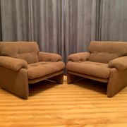 Pair of Coronado armchairs, designed by Tobia Scarpa, C&B Italia, 1960s
