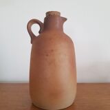 Sandstone pitcher with cork cap