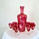 Set de 10 verres et carafe à alcool ou liqueur