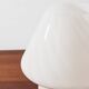 Coppia de lampes de table Murano champignon rose design des années 1970