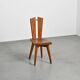Pair of chairs by Christian Durupt, Méribel circa 1960