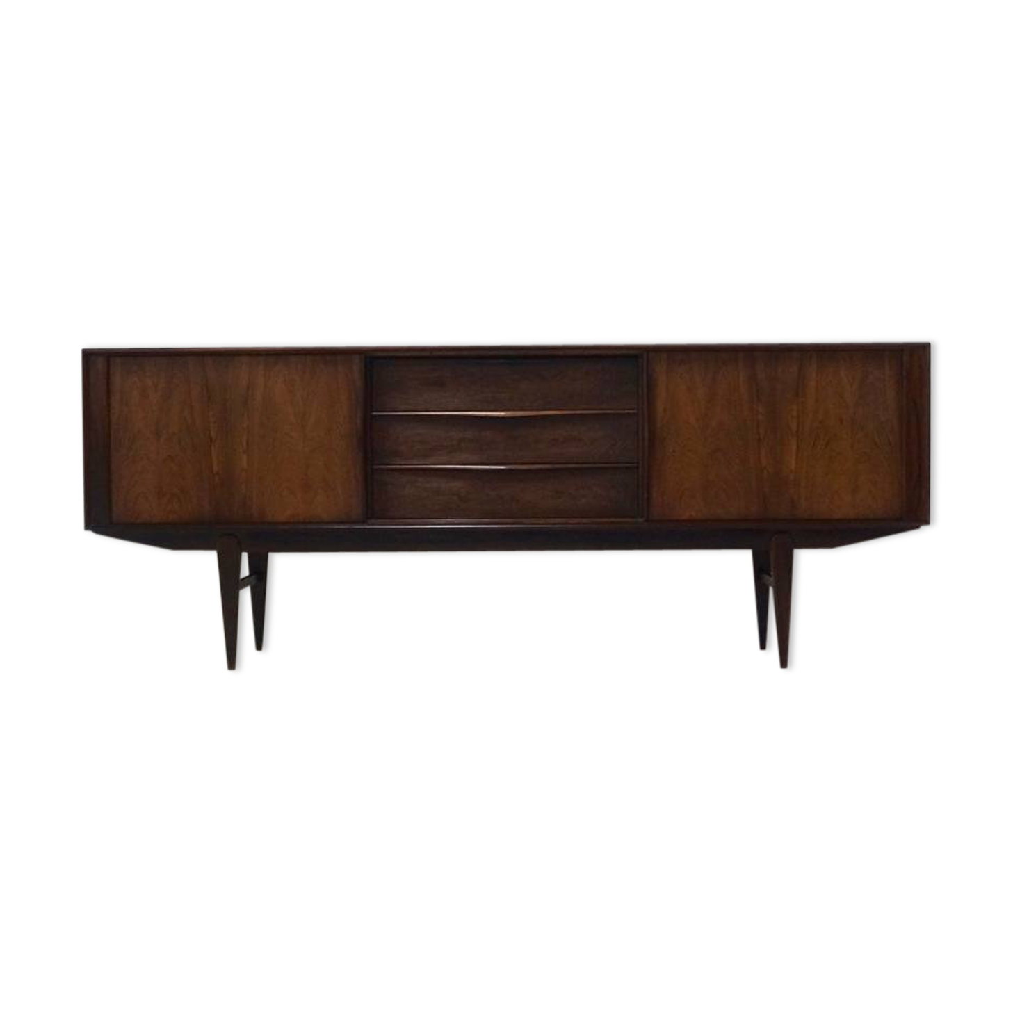 Sideboard rosewood by EW Bach for Sejling Skabe 1960