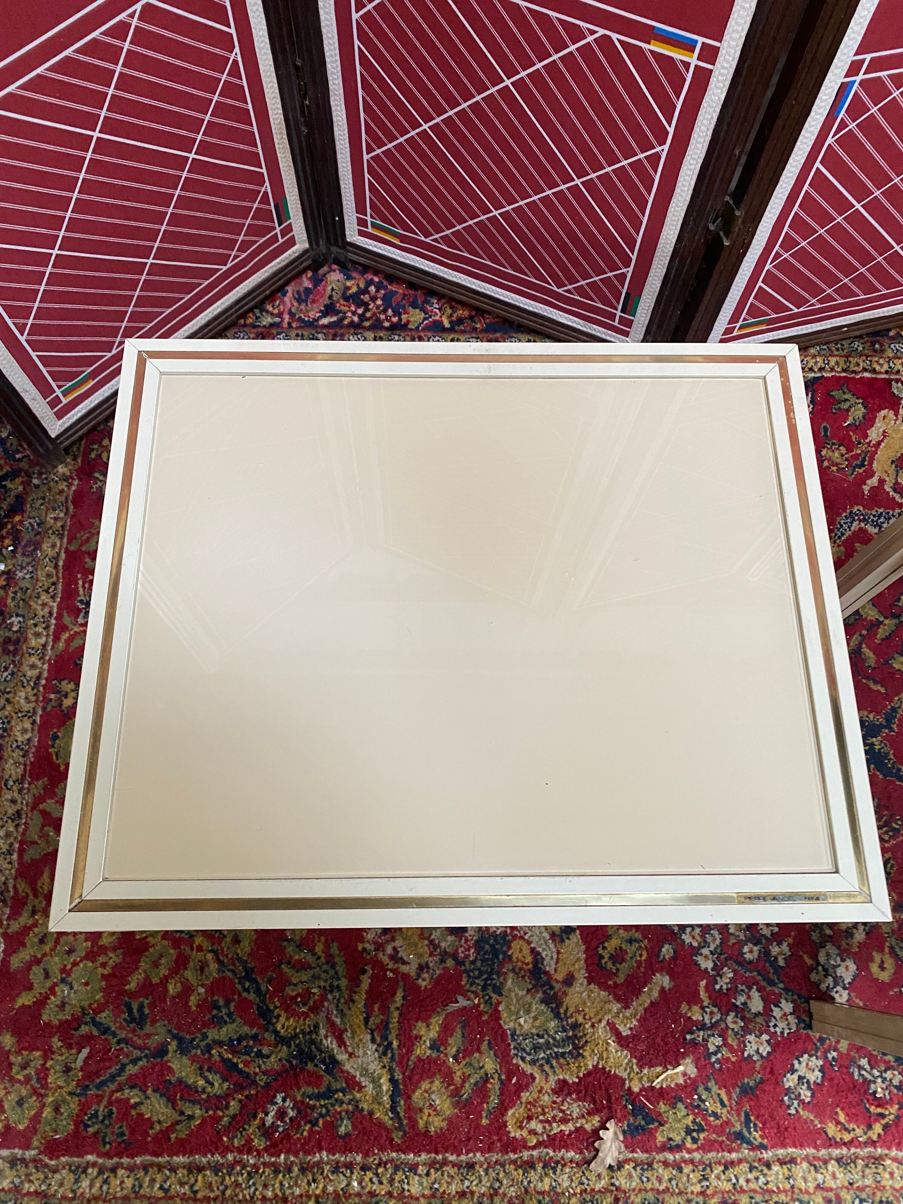 Set of 3 nesting tables by Pierre Vandel, 1970s