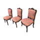 Lot de 3 chaises style Louis XV