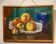 Still life with fruit signed J de Sereys and dated 1974