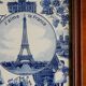 Cadre carreau de céramique J'aime la France