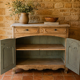 19th-century oak sideboard