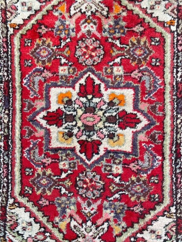 Old Persian carpet of Hamadan 75x119 cm
