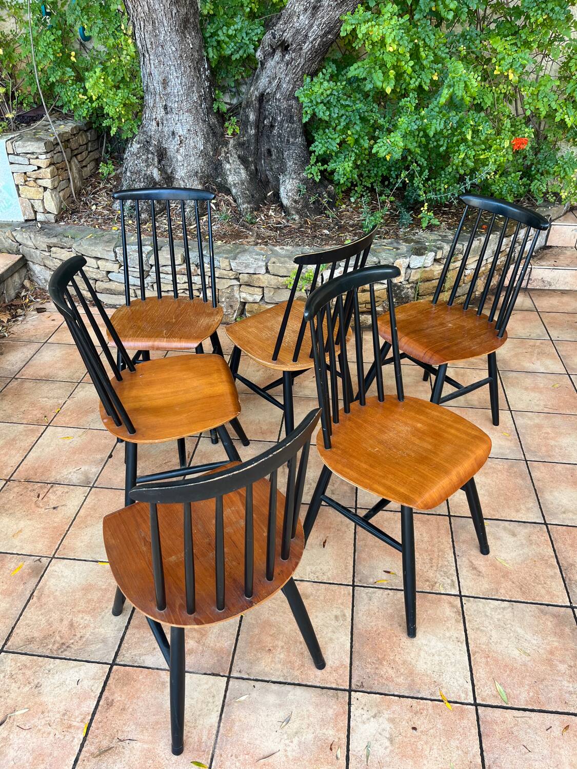 FANETT Ilmari TAPIOVAARA chairs 1960