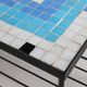 Mid-Century Mosaic Coffee Table with Metal Frame, France, 1950s