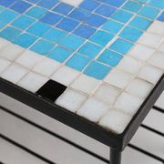 Mid-Century Mosaic Coffee Table with Metal Frame, France, 1950s