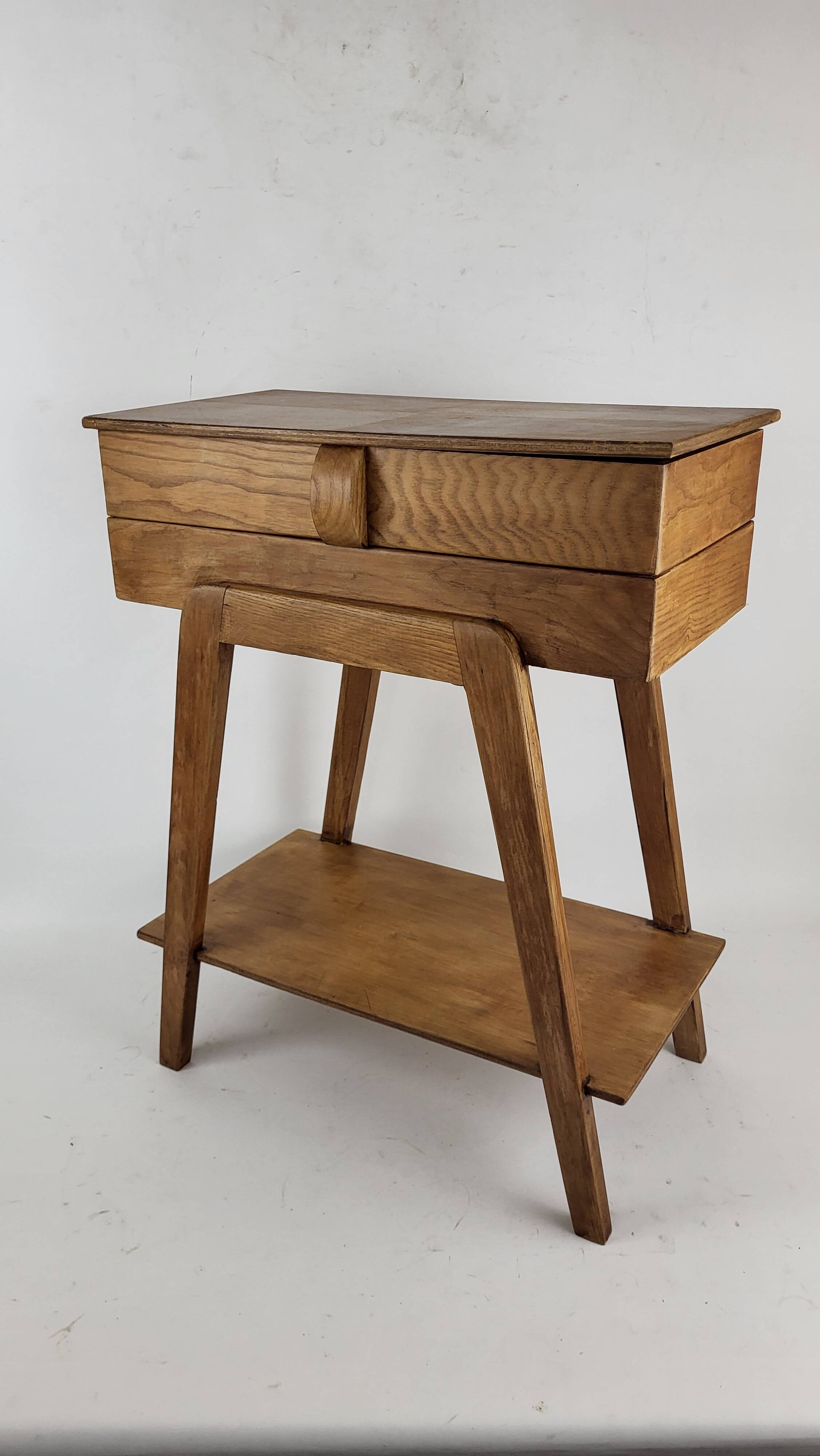 Vintage worker compass feet