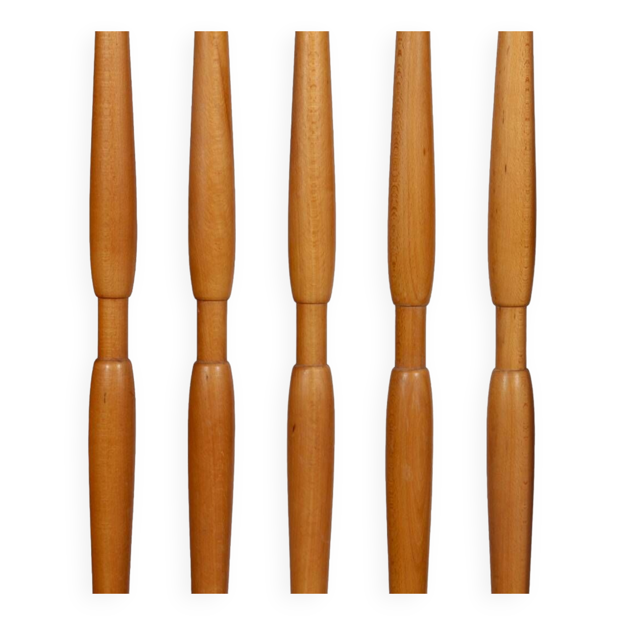 Claustra vintage en bois, fabrication tchèque, 1960