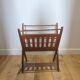 Scandinavian vintage Braakman magazine rack - vinyl storage