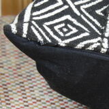 Housse de coussin en bogolan