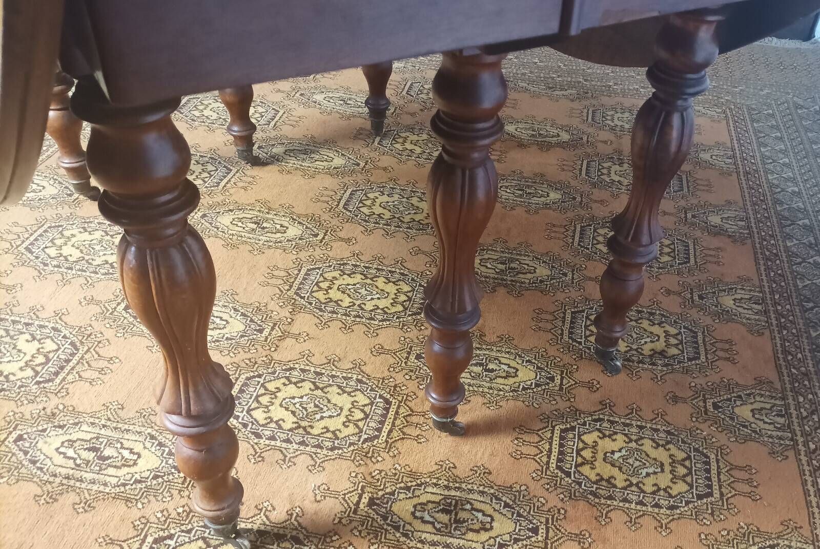 Louis Philippe period walnut table