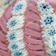 Vase soliflore foot press millefiori murano paper