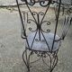 Fauteuils de jardin vintage en fer forgé