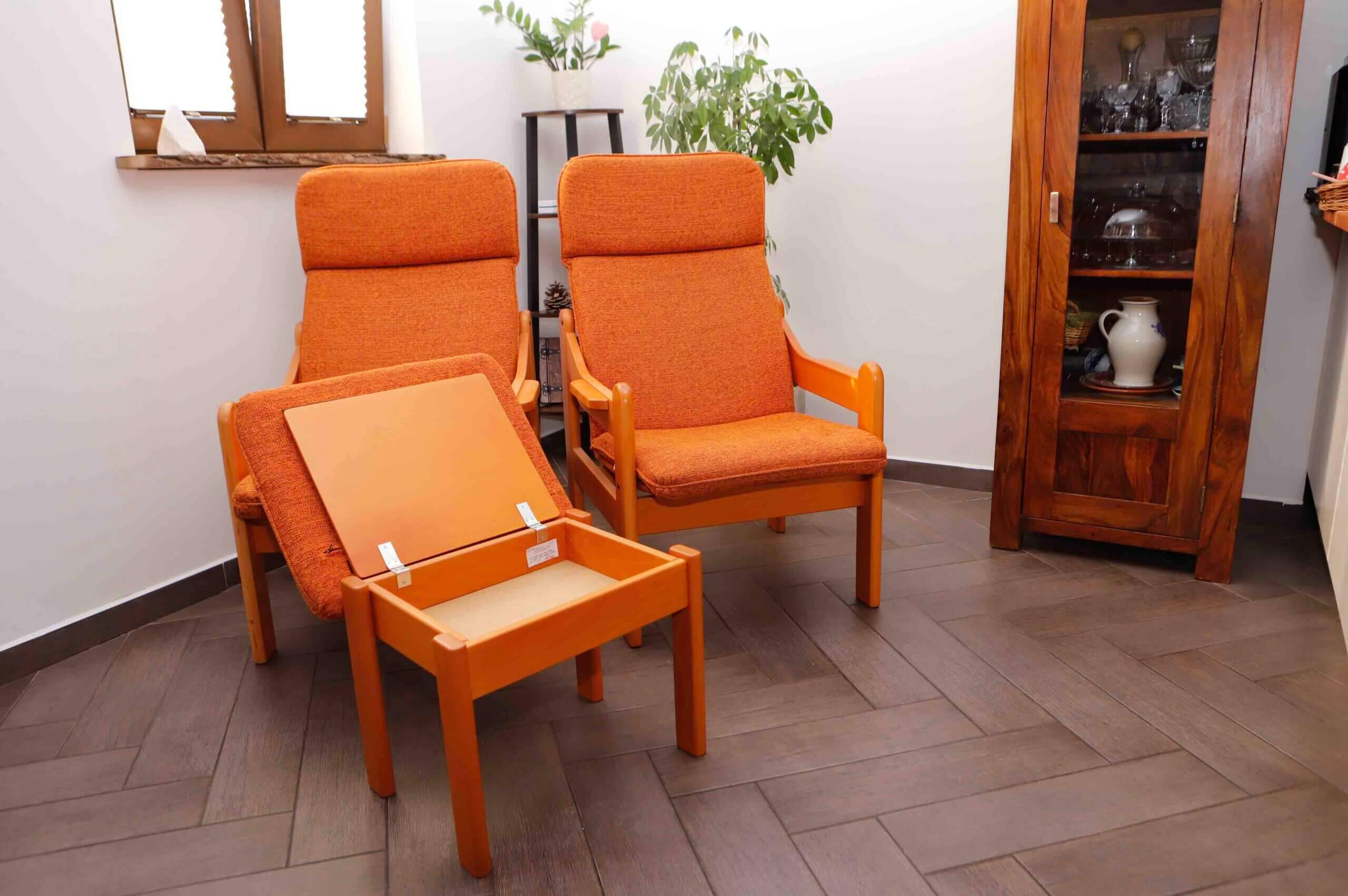 Jech armchair set – model betty, czech design from the 1990s