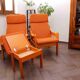 Ensemble de fauteuils Jech – modèle Betty, design tchèque des années 1990
