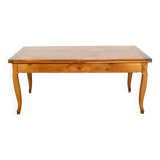 Table régionale en merisier, style Louis XV, milieu XIXème