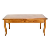 Regional Cherry Wood Table, Louis XV style – Mid-19th century