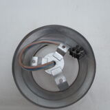 Old wall or ceiling wall lamp, white opal globe