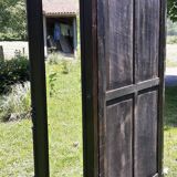 Dressmaker's cabinet with beveled triptych mirrors. (Mirror cabinet)