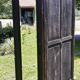 Dressmaker's cabinet with beveled triptych mirrors. (Mirror cabinet)