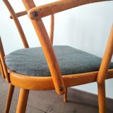 Pair of Scandinavian style armchairs, Antonin Suman, for Ton, Czech, 70s