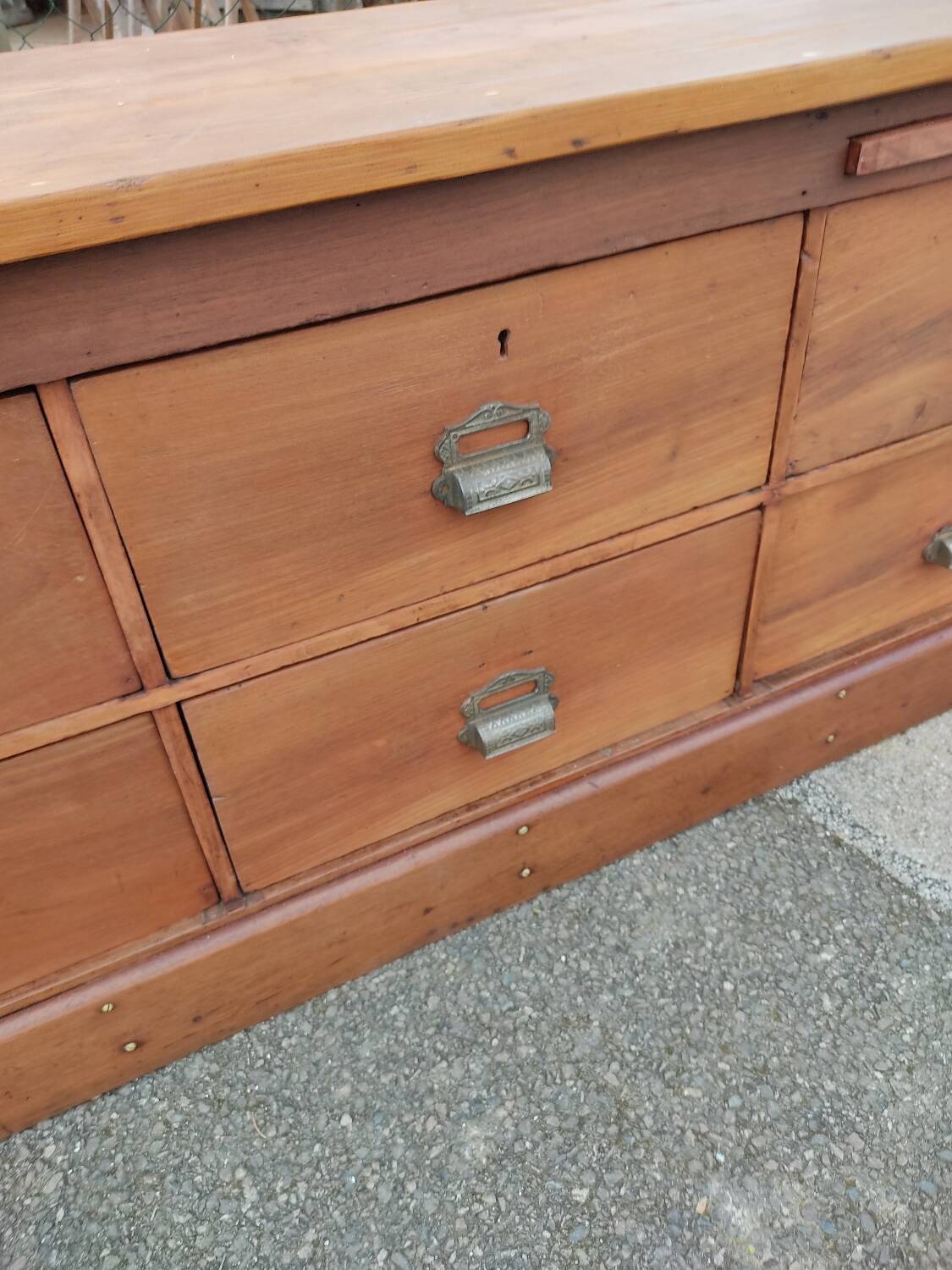 Workshop furniture with 6 drawers