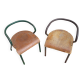 Duo chaises ecolier Mullca
