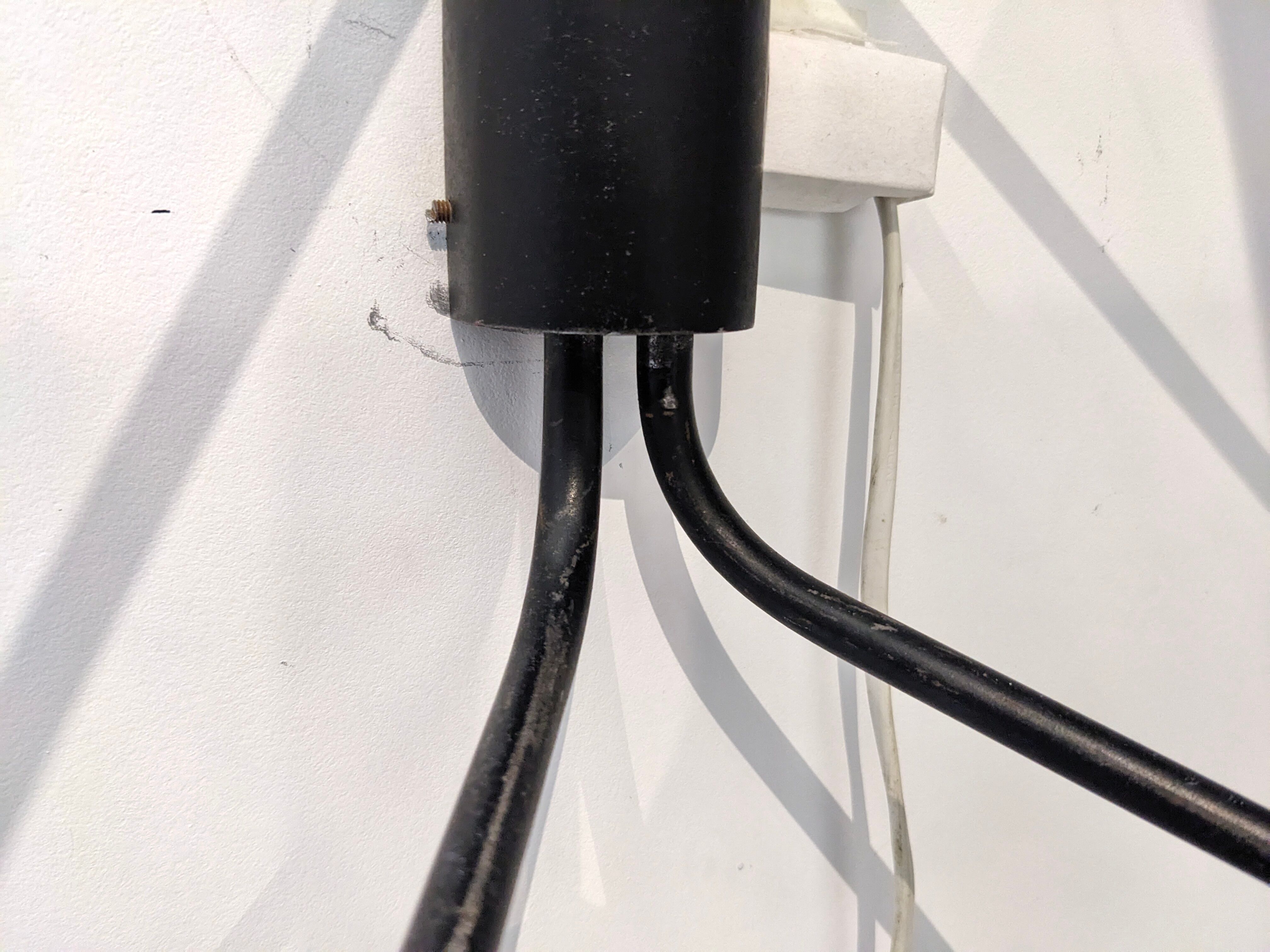 Robert Mathieu 4-arm wall lamp