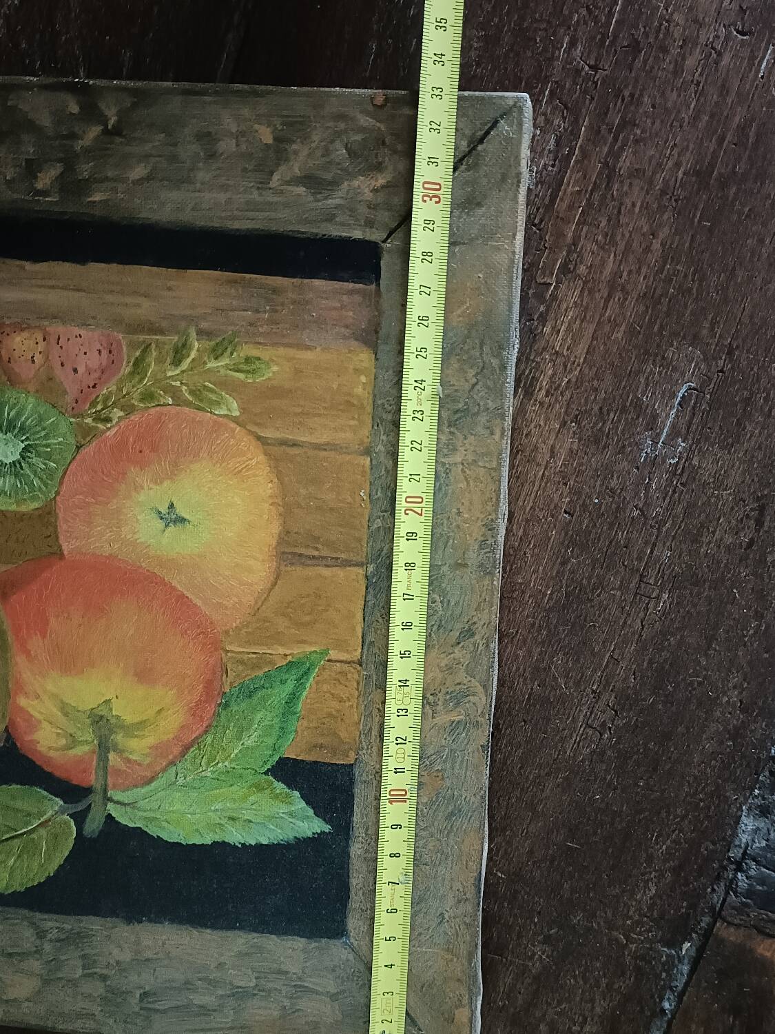 Still life, oil on canvas, signed