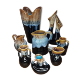 Assorted sandstone pot/pitcher