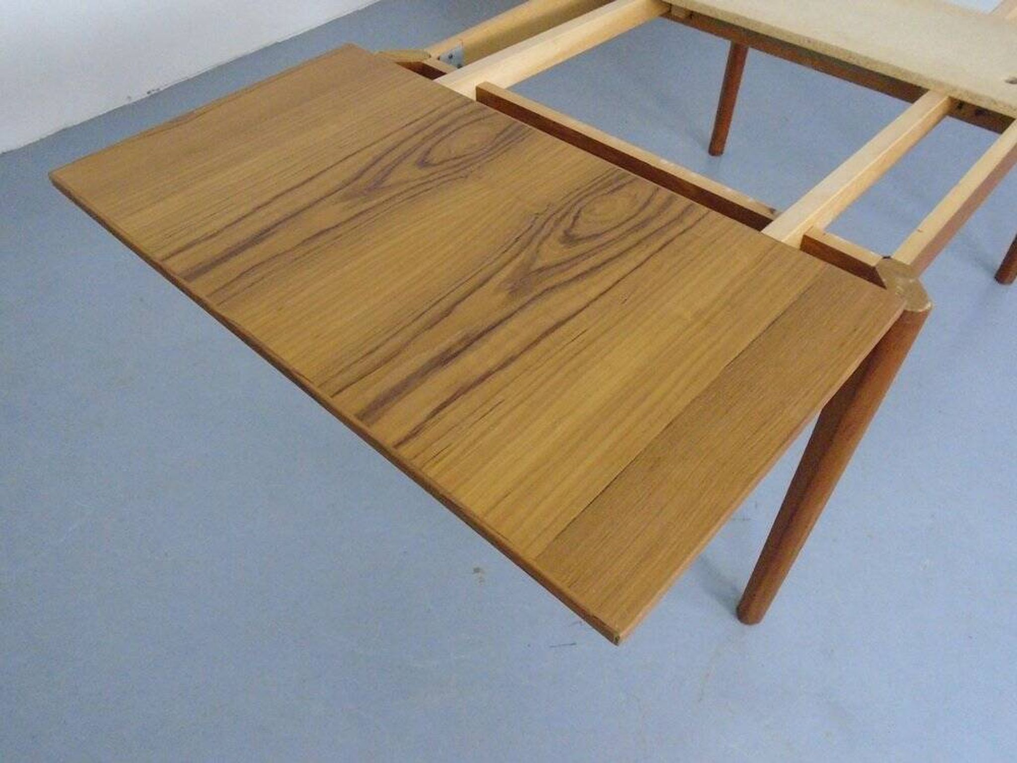 Extendable Teak Dining Table by Henning Kjærnulf for Velje Møbelfabrik, 1960s