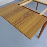 Extendable Teak Dining Table by Henning Kjærnulf for Velje Møbelfabrik, 1960s