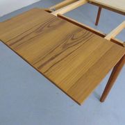 Extendable Teak Dining Table by Henning Kjærnulf for Velje Møbelfabrik, 1960s